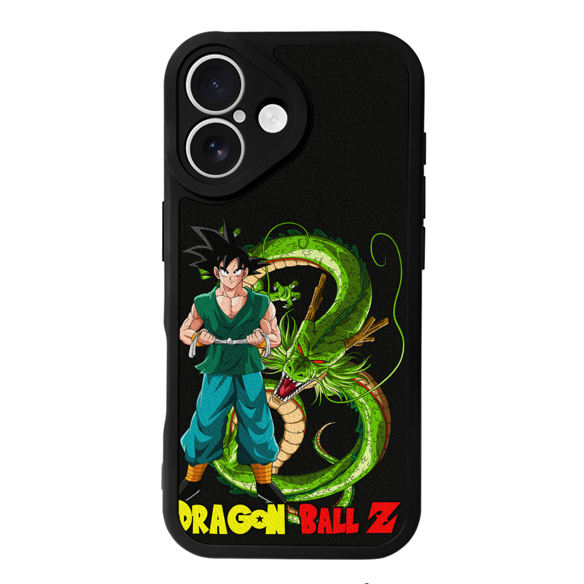 （画像用） ドラゴンボール 孫悟空（そん ごくう）Son Goku カカロット DRAGON BALL Kakarotto 【iPhone 16シリーズ対応】シリコンスマホケース（レザー調） 材質：シリコン